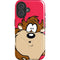 Looney Tunes Tasmanian Devil Zoomed In iPhone 16 Plus Magsafe Impact Case